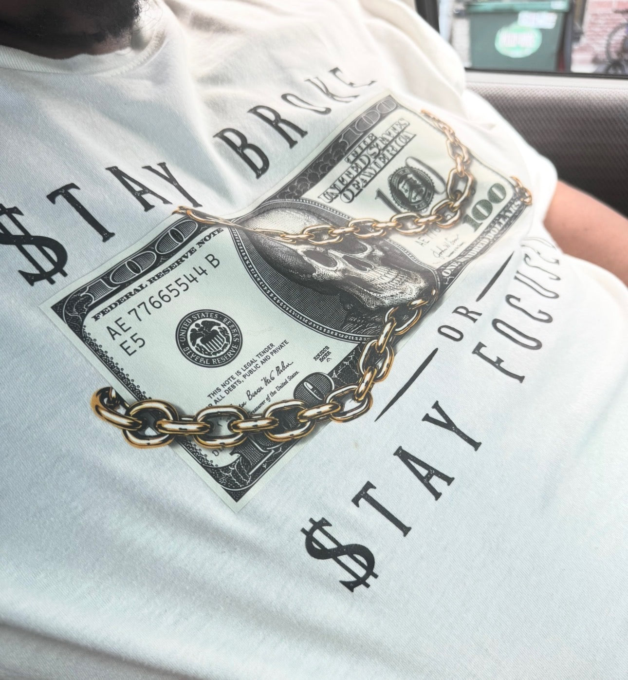 Stay Broke or Stay Focused Tee